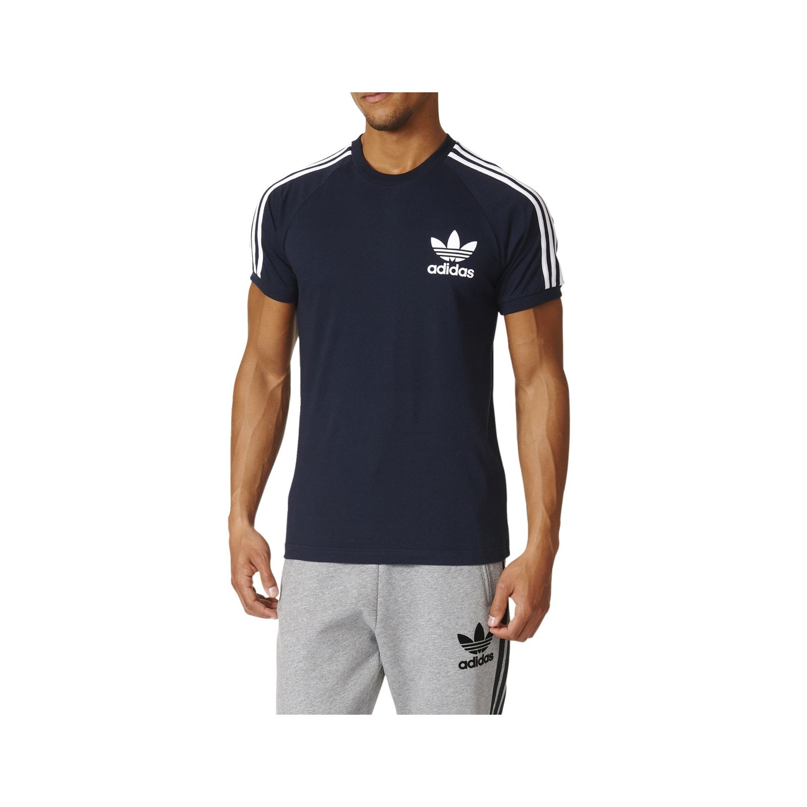 tee shirt adidas a rayure