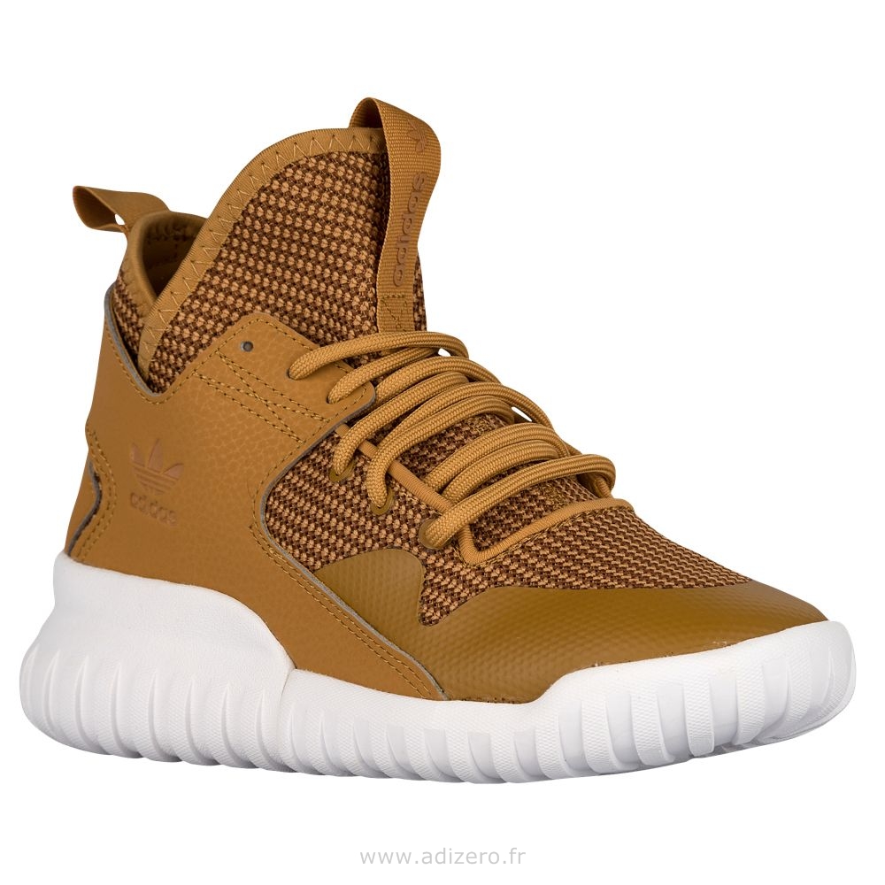 adidas tubular femme brun