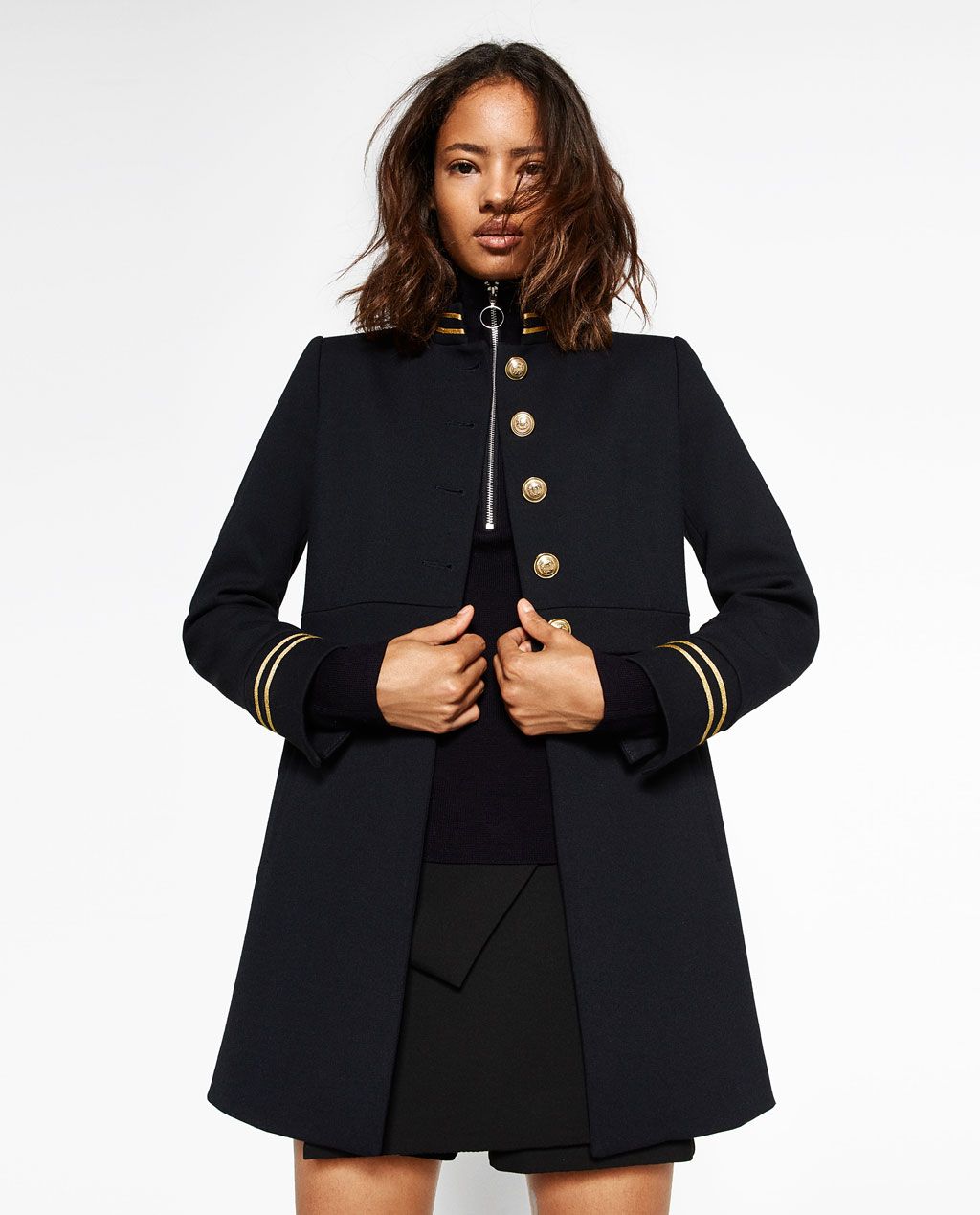 veste officier homme zara
